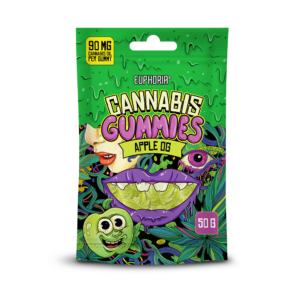 Euphoria Cannabis Gummies 50g (Vegan)