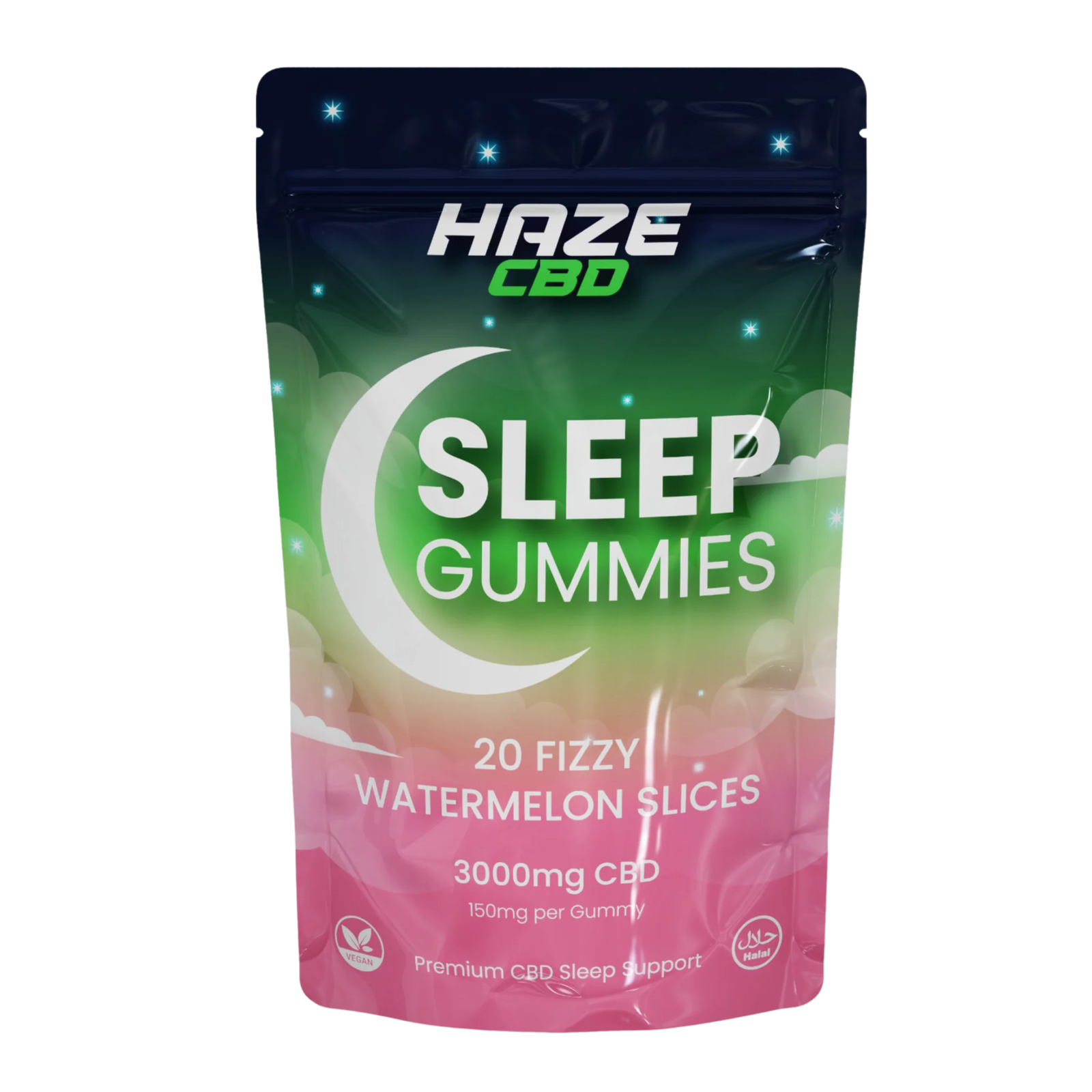 Haze CBD Sleep Night Gummies 3000mg 20 Pcs - Image 2