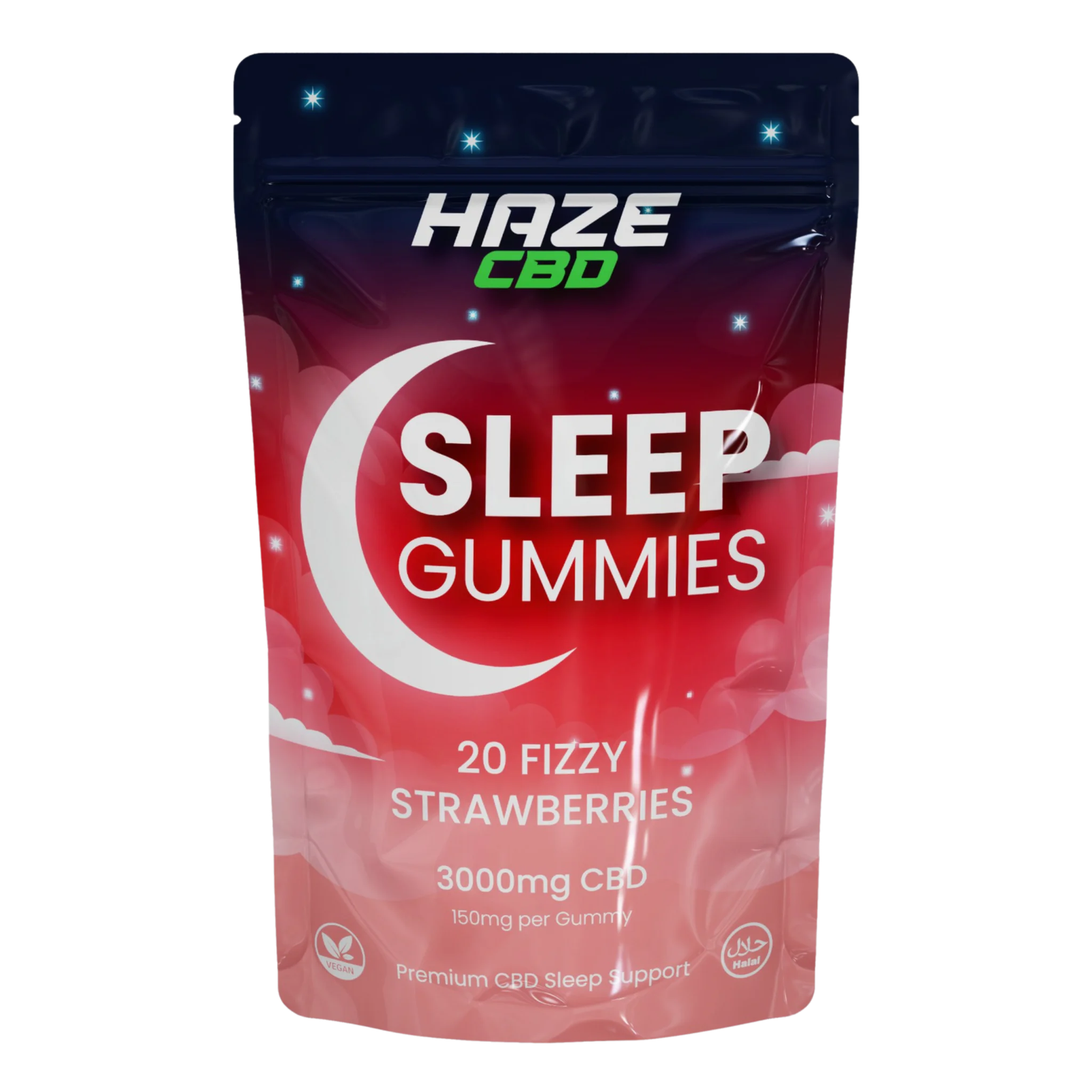Haze CBD Sleep Night Gummies 3000mg 20 Pcs