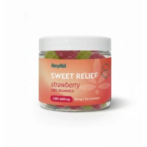 Strawberry CBD Gummies 600mg CBD 30 Pieces