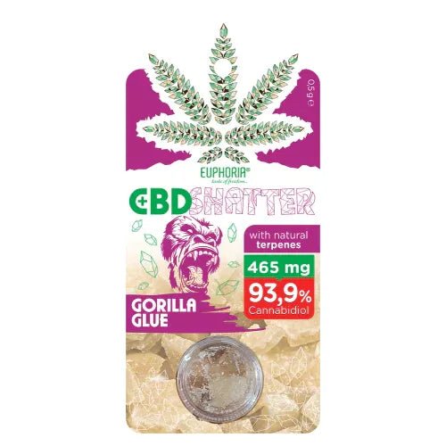 Euphoria CBD Shatter 465mg - Image 2