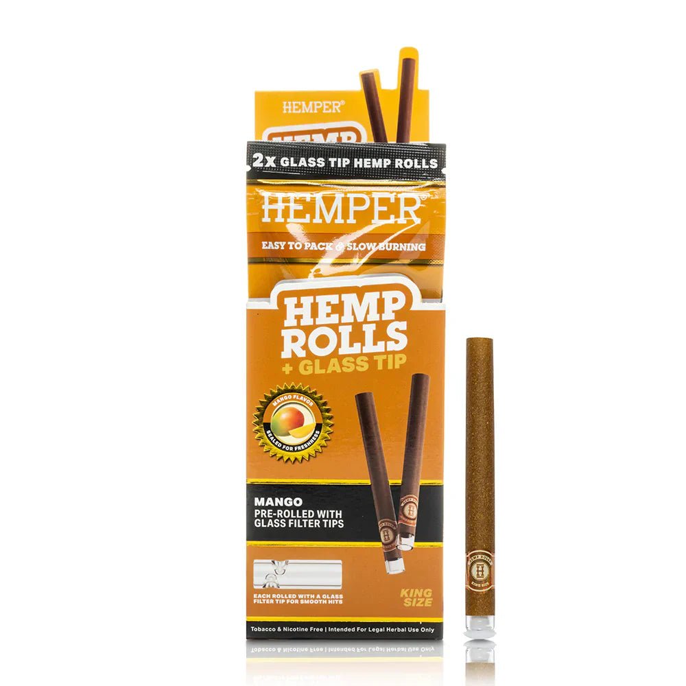Hemper Hemp Rolls King Size + Glass Tip - Image 6