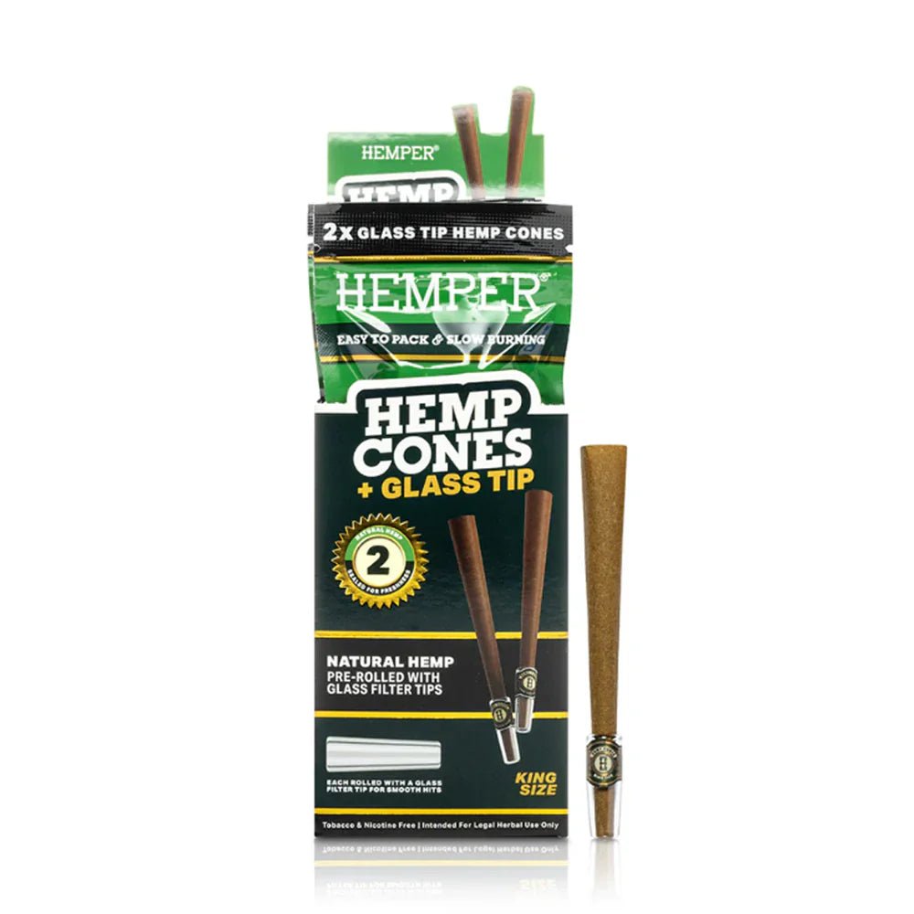 Hemper Hemp Rolls King Size + Glass Tip - Image 5