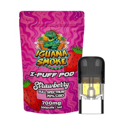 Iguana Smoke I-Puff Replacement Pod 1ml - Image 6