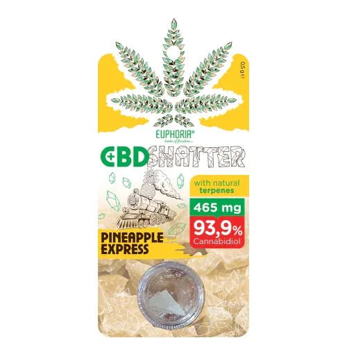 Euphoria CBD Shatter 465mg - Image 3