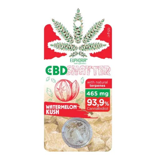 Euphoria CBD Shatter 465mg - Image 4