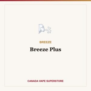 Breeze Plus Disposable Vape Canada