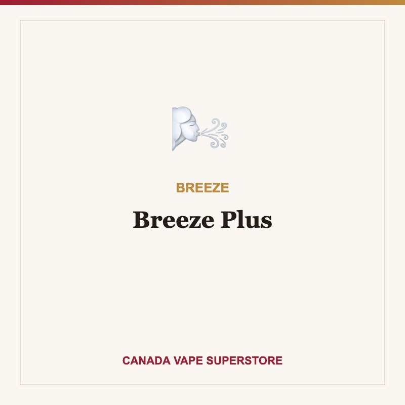 Breeze Plus Disposable Vape