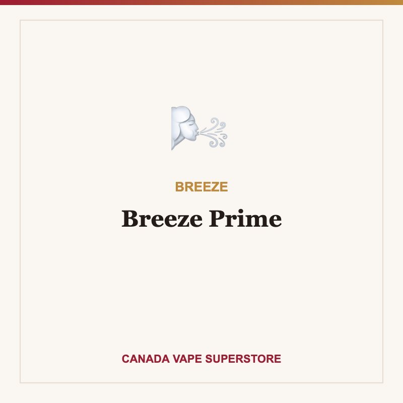 Breeze Prime Disposable Vape