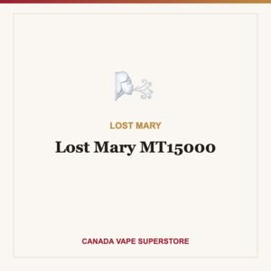 Lost Mary MT15000 Disposable Vape Canada