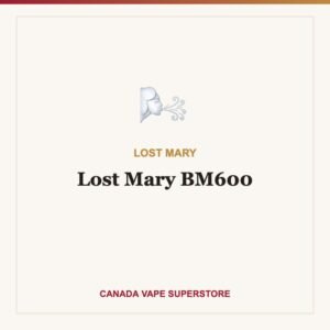 Lost Mary BM600 Disposable Vape Canada
