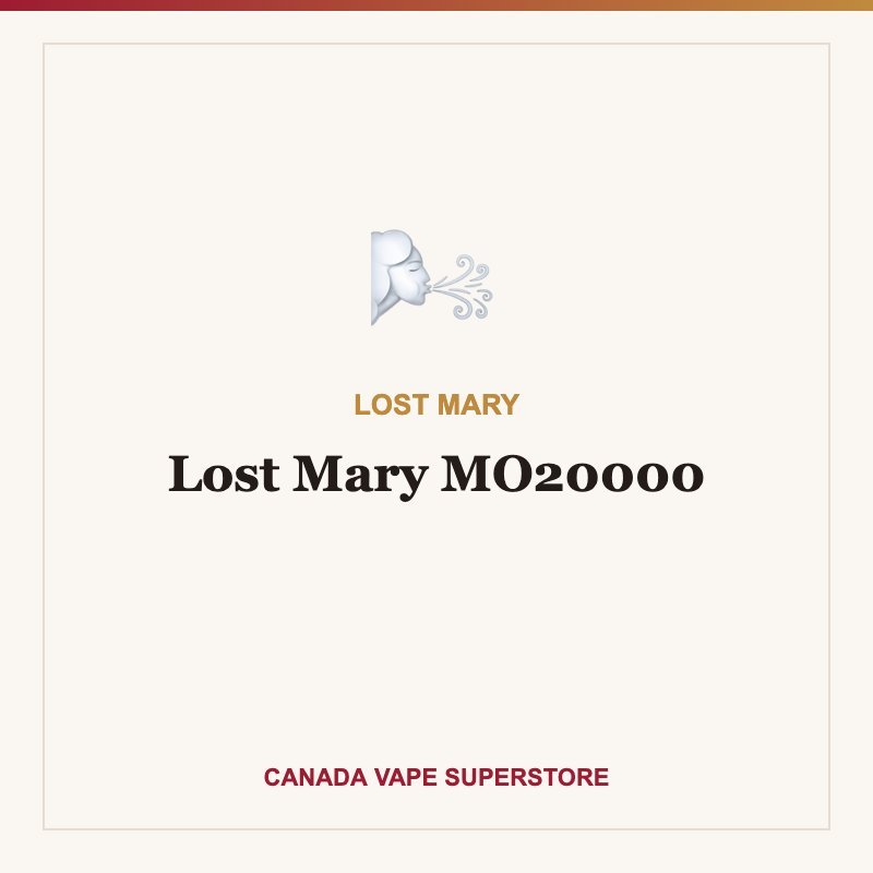 Lost Mary MO20000 Disposable Vape