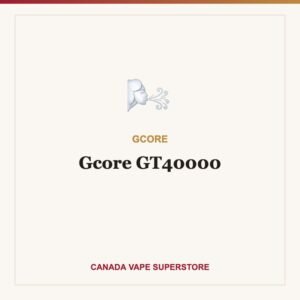 Gcore GT40000 Disposable Vape Canada