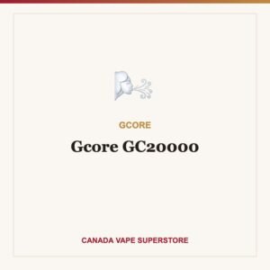 Gcore GC20000 Disposable Vape Canada