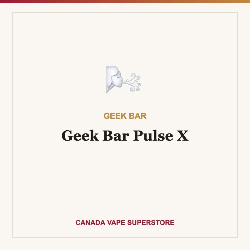 Geek Bar Pulse X Disposable Vape