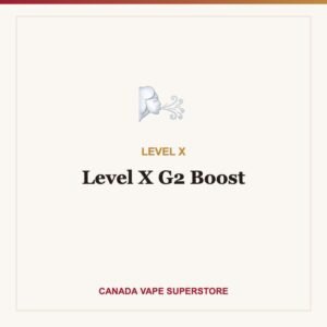 Level X G2 Boost Disposable Vape Canada