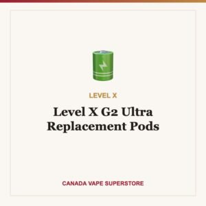 Level X G2 Ultra Replacement Pods Canada