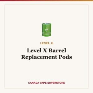 Level X Barrel Replacement Pods Canada