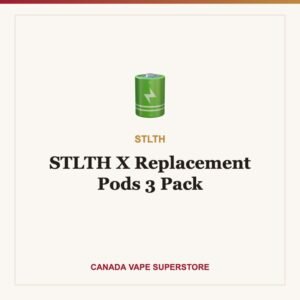 STLTH X Replacement Pods 3 Pack Canada