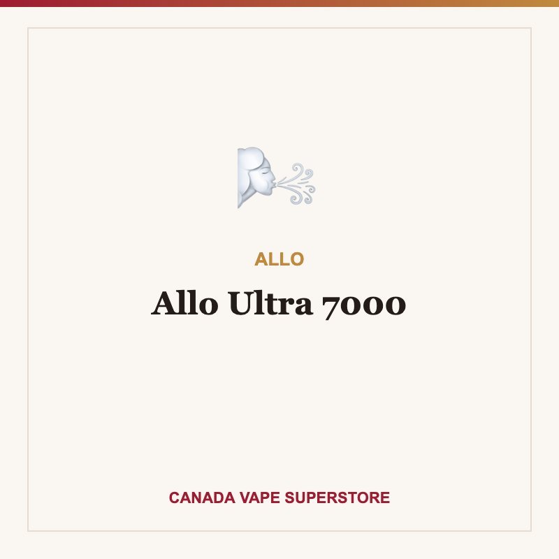 Allo Ultra 7000 Disposable Vape