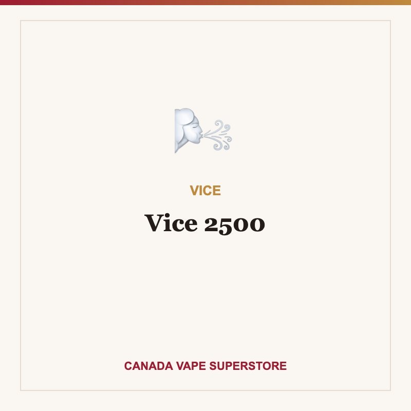 Vice 2500 Disposable Vape