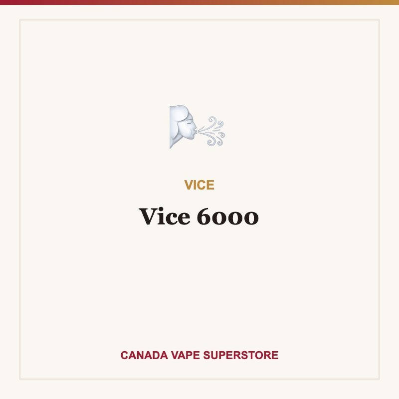 Vice 6000 Disposable Vape