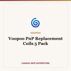 Voopoo PnP Replacement Coils 5 Pack Canada