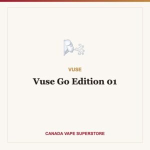 Vuse Go Edition 01 Disposable Vape Canada
