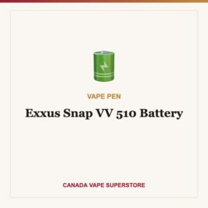 Exxus Snap VV 510 Battery Canada