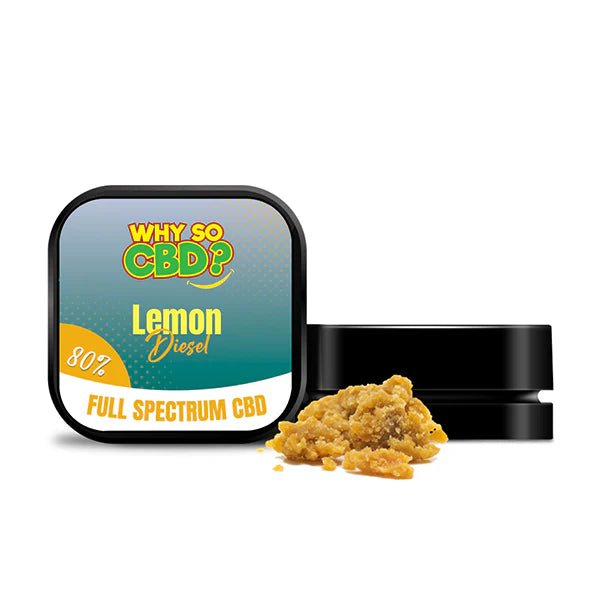 Why So CBD? 80% Full Spectrum CBD Crumble 5g - Image 3