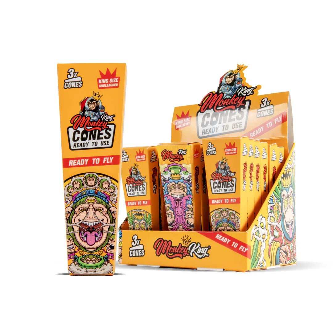 Monkey King Pre-Rolled Cones 3 Pack - Image 2