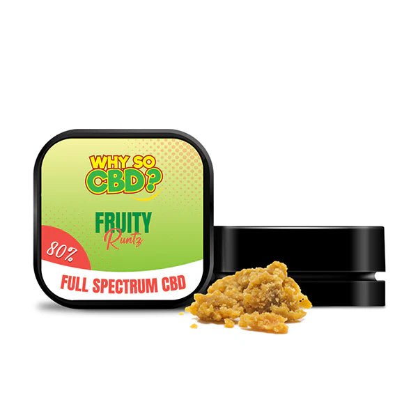 Why So CBD? 80% Full Spectrum CBD Crumble 5g - Image 9